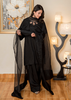 Yolo Pret Silk Viscose with Farshi Shalwar with Organza Dupatta JASHAN S25 0065 Women 3pcs