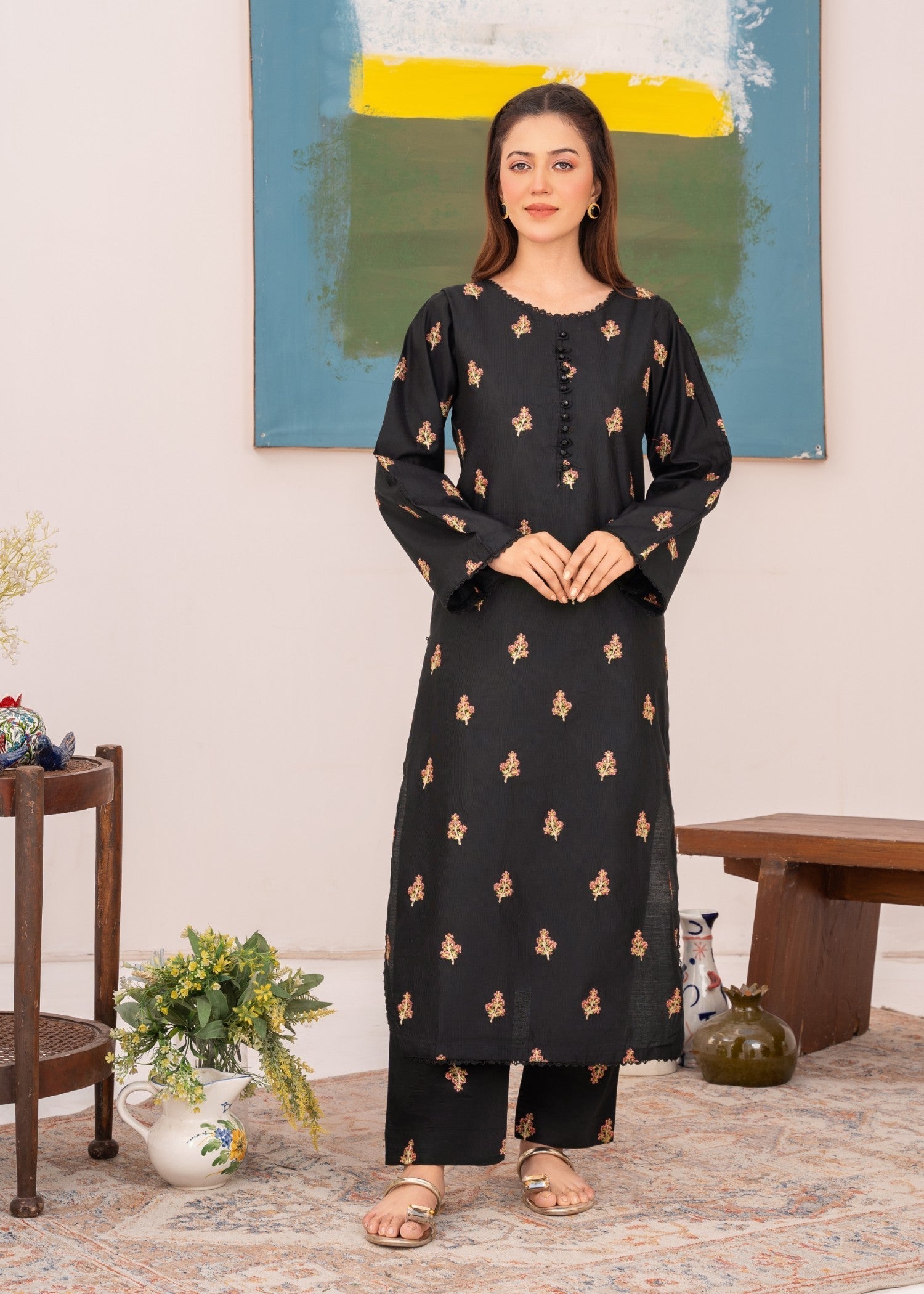 Pehnawa Basics KHADDI KURTA Women 2pcs