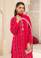 Four Season Boutique HASEEN GARRARA HOTPINK Women 3pcs