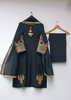 Lubana Store Roheen 2 Black Women 3pcs