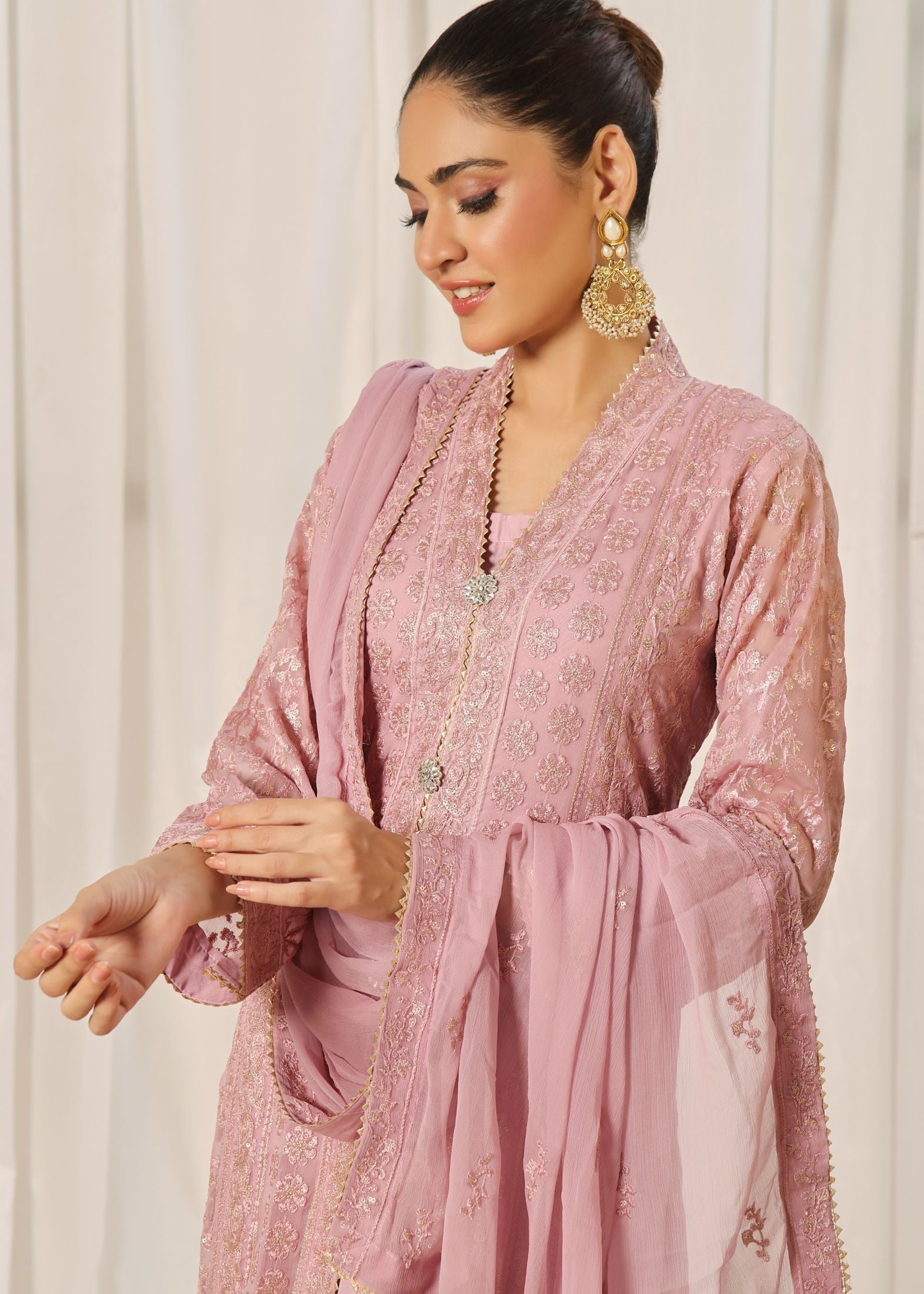 Alsiyab Noor e Nazakat Lavender Women 3pcs