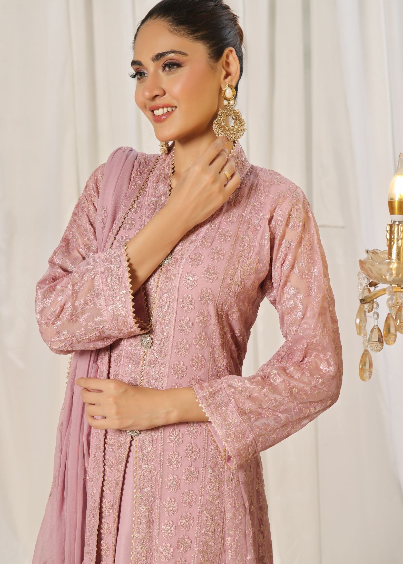 Alsiyab Noor e Nazakat Lavender Women 3pcs