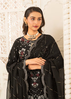 Four Season Boutique AASMAAN BLACK Women 3pcs