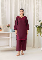 Shefoze Clothing Almona Embroidery Women 2pcs