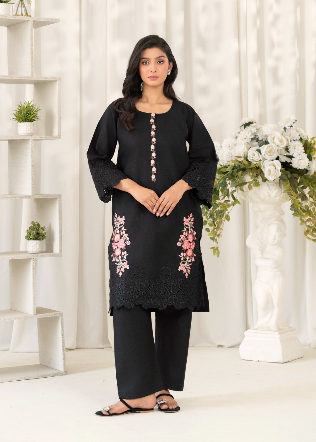 Shefoze Clothing Zenat fort Embroidery with boring Women 2pcs