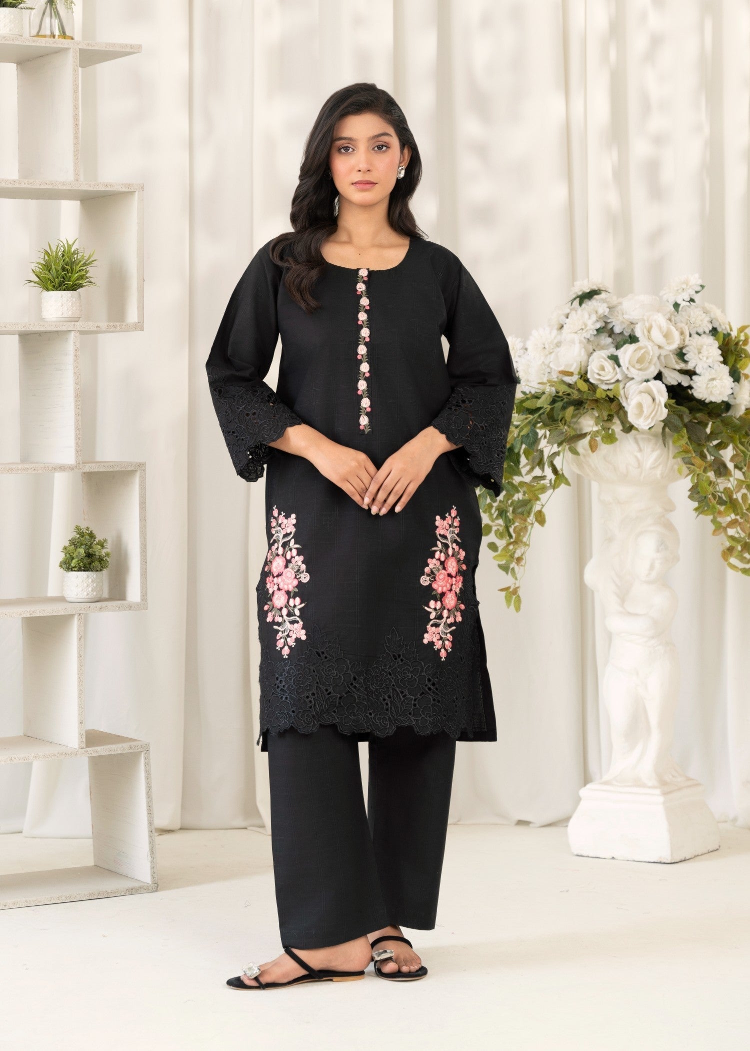 Shefoze Clothing Zenat fort Embroidery with boring Women 2pcs