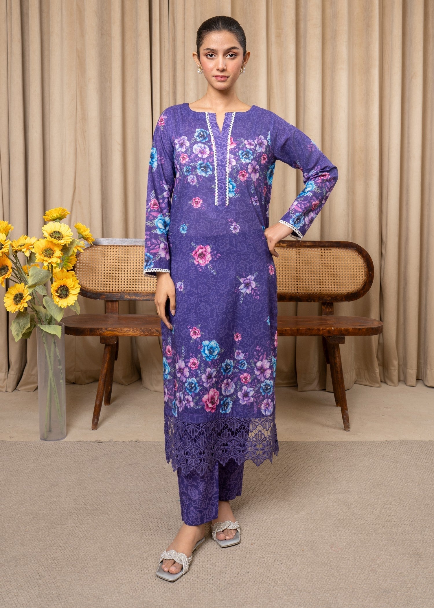 Ahlam By Safa Textile Keyseria Co Ord Set Women 2pcs