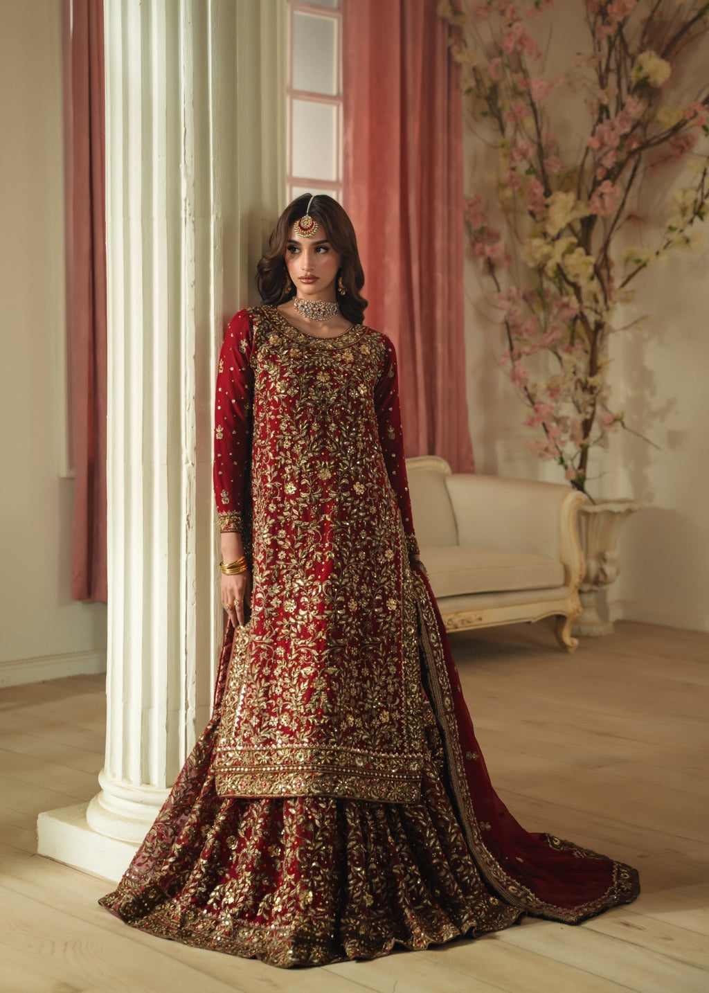 Haseens Official Surkhaab Women 3pcs