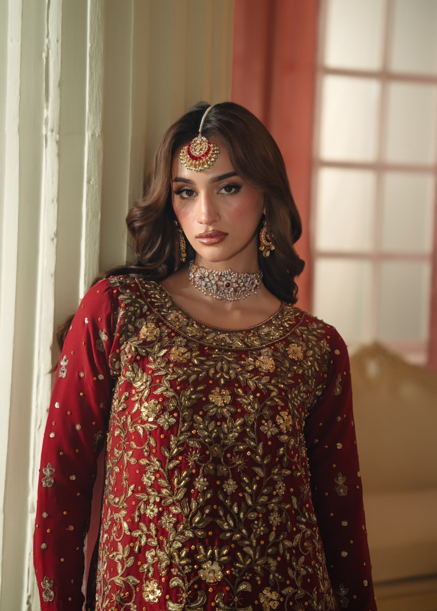 Haseens Official Surkhaab Women 4pcs