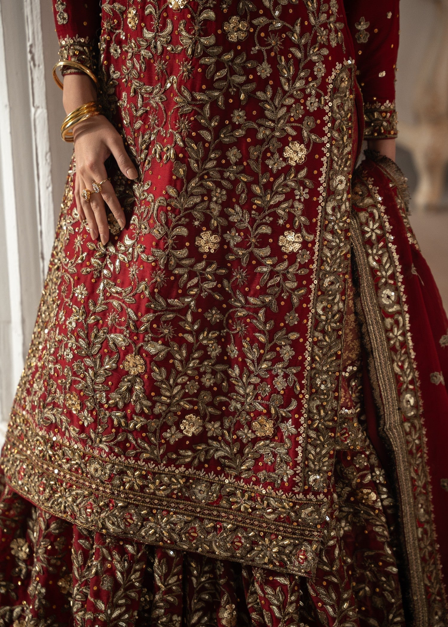 Haseens Official Surkhaab Women 3pcs