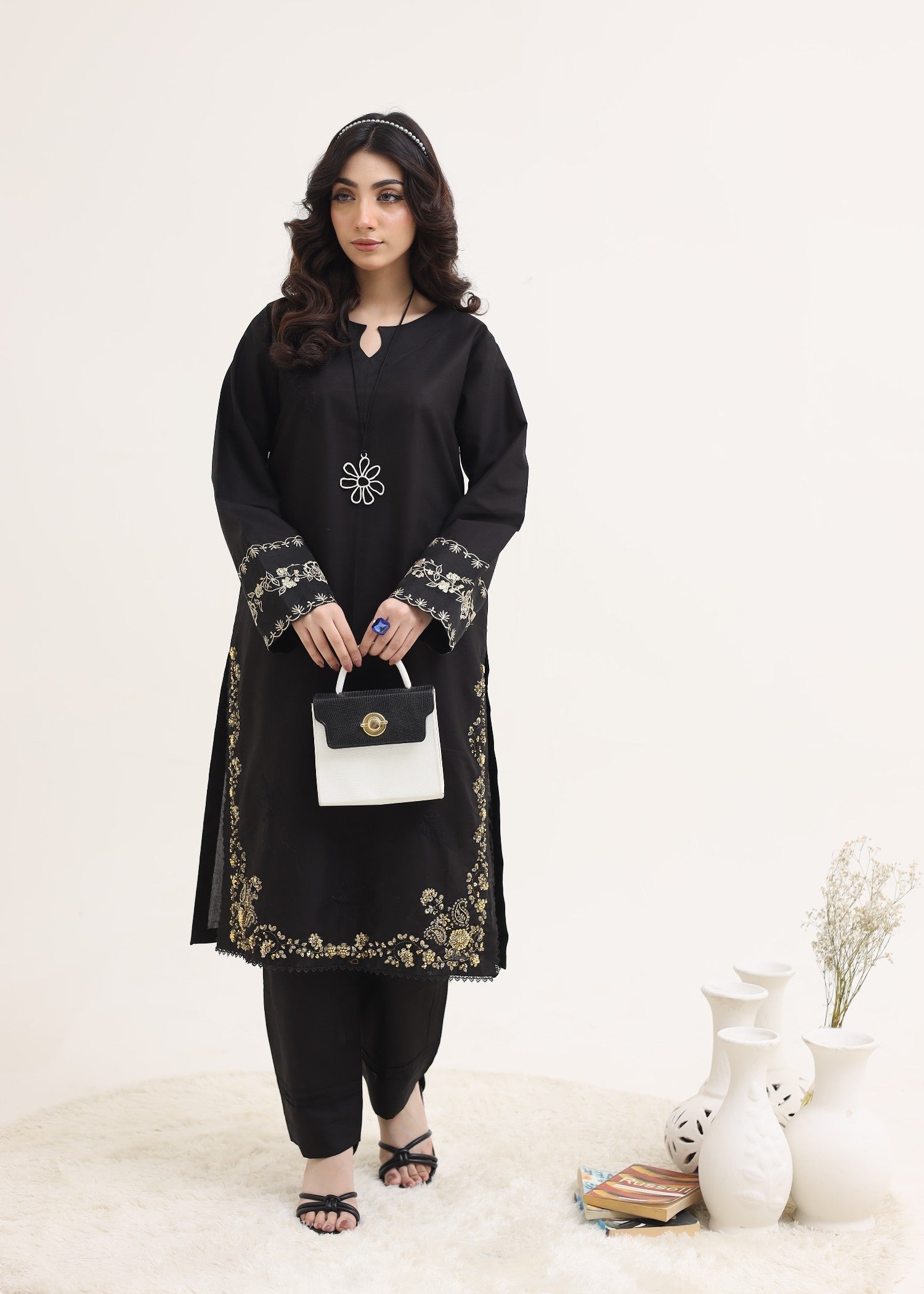 Style Saga 2214 Black Women 2pcs