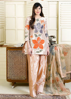 Miss & Mrs Farshi shalwar folwer Women 3pcs