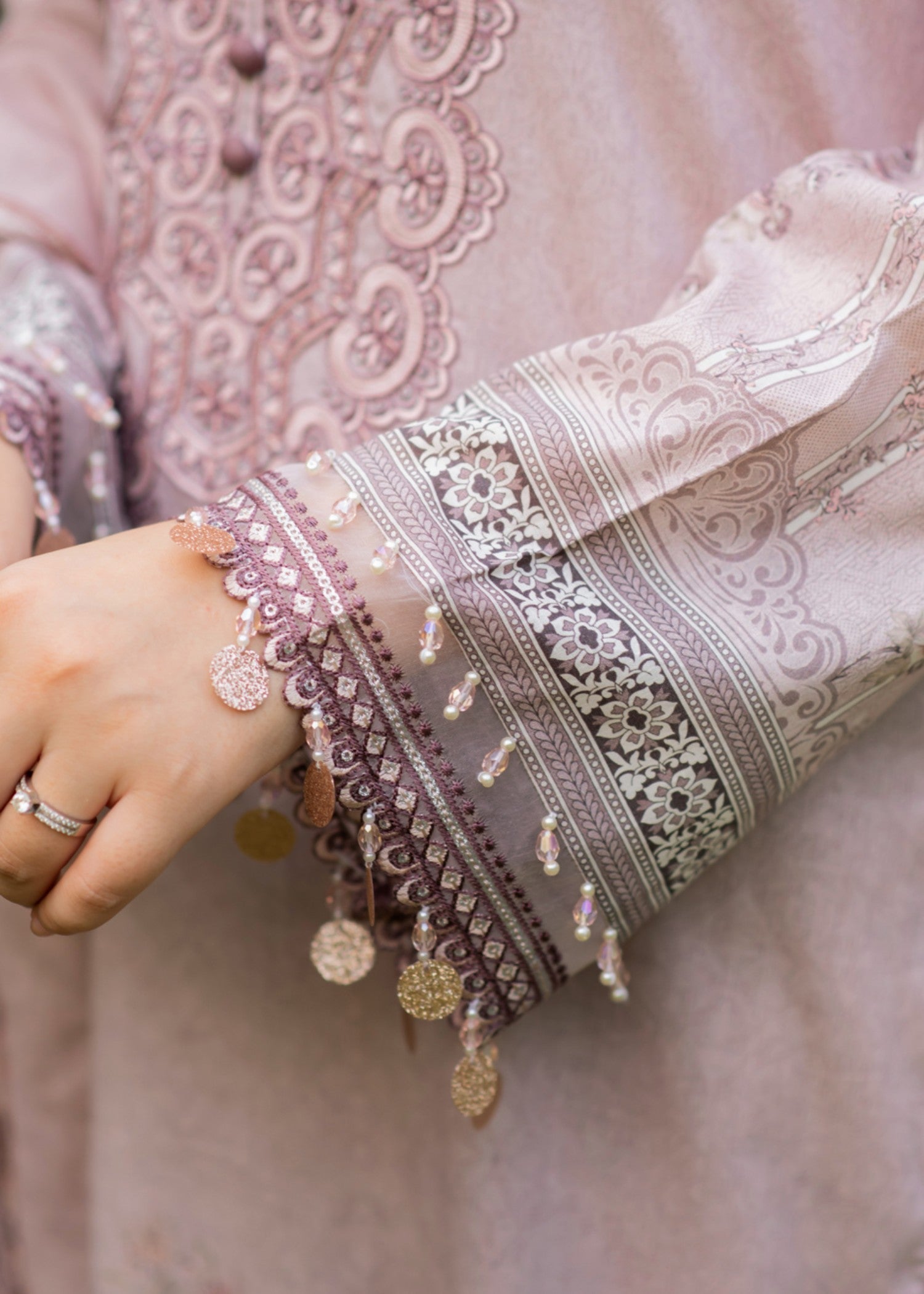 Libaas By Umairnawaz D# 09 Lilac Women 3pcs