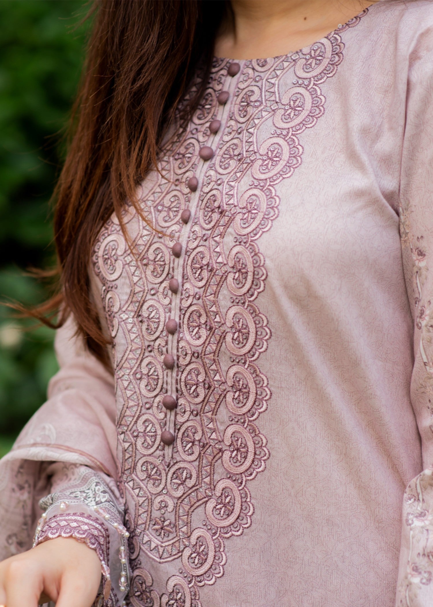 Libaas By Umairnawaz D# 09 Lilac Women 3pcs