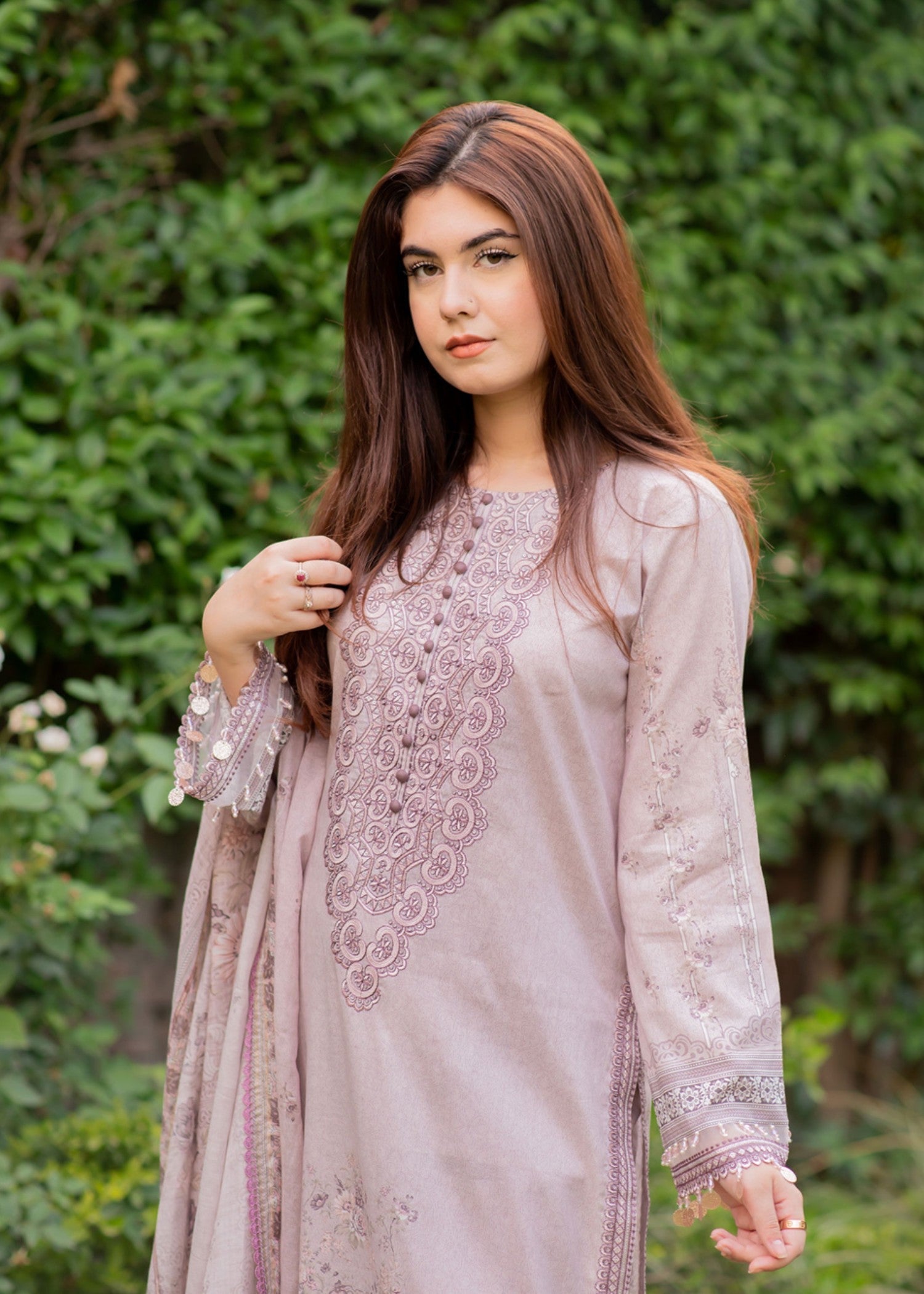 Libaas By Umairnawaz D# 09 Lilac Women 3pcs