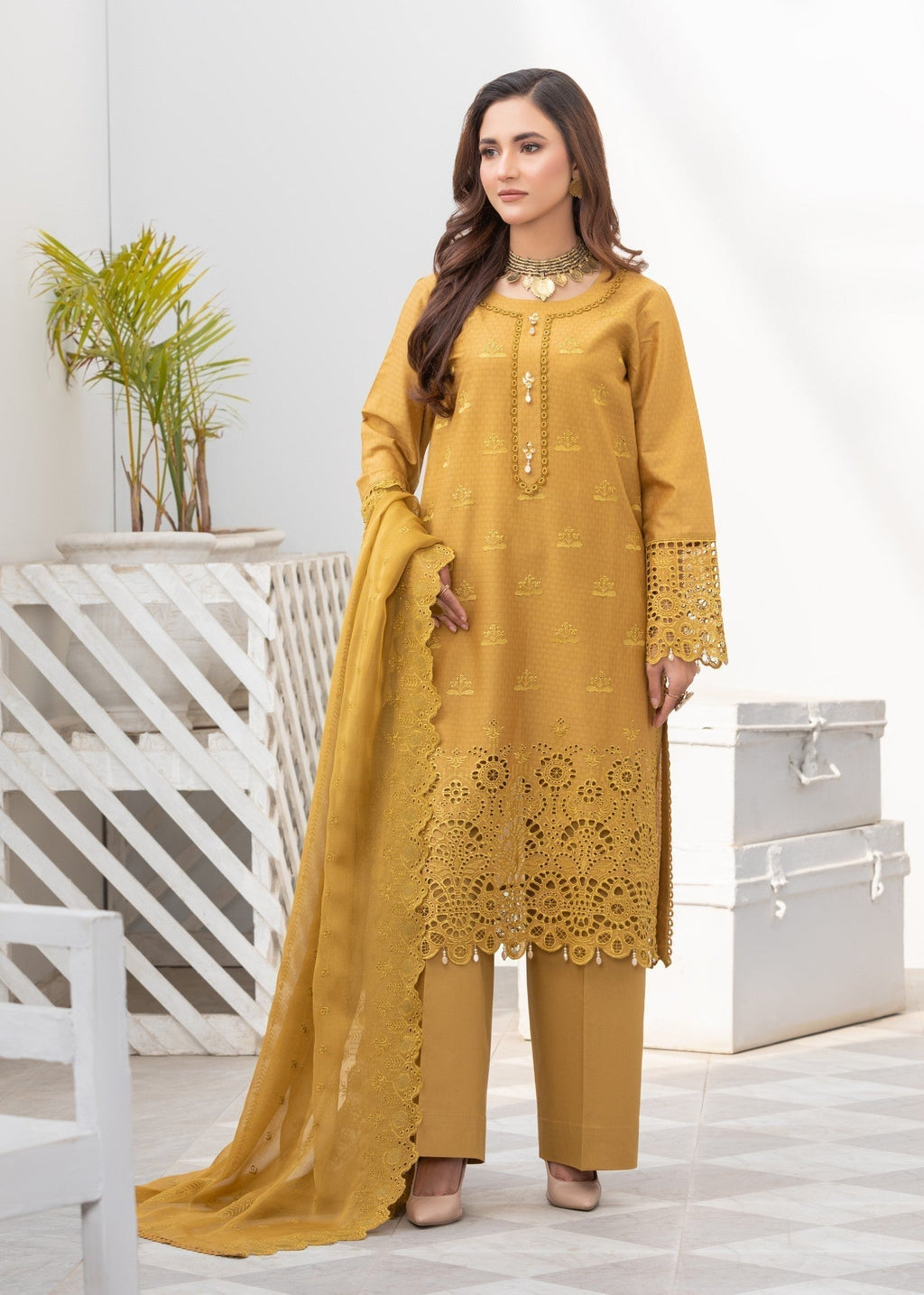Zuri SUMBUL ZC 4533 CD MUSTARD Women 3pcs