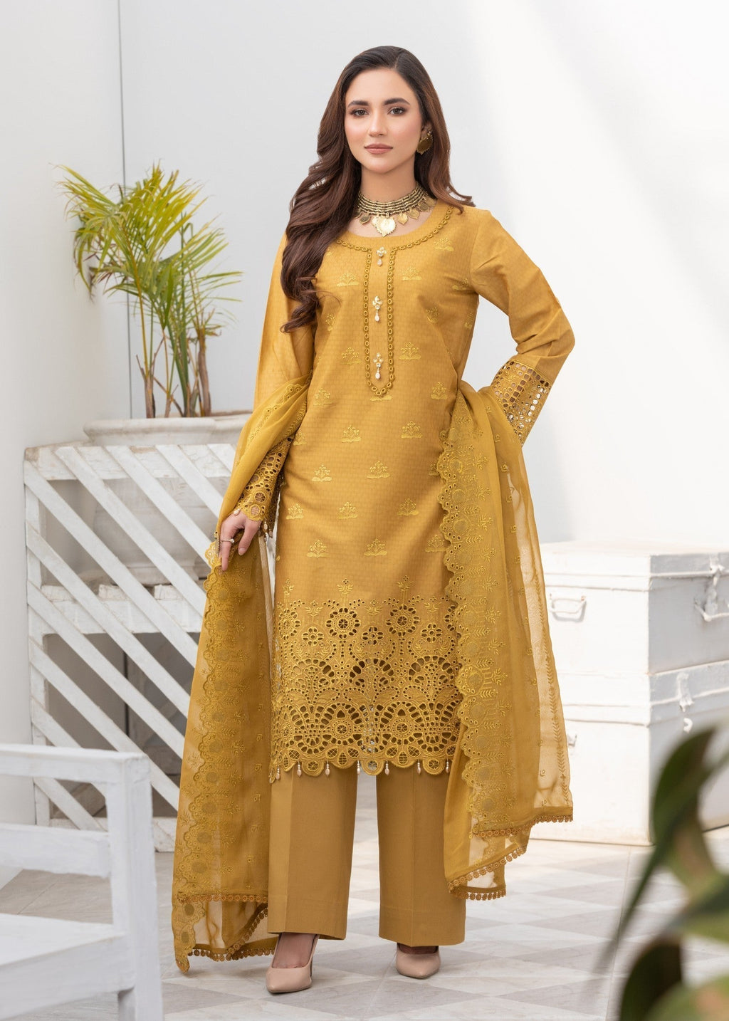 Zuri SUMBUL ZC 4533 CD MUSTARD Women 3pcs