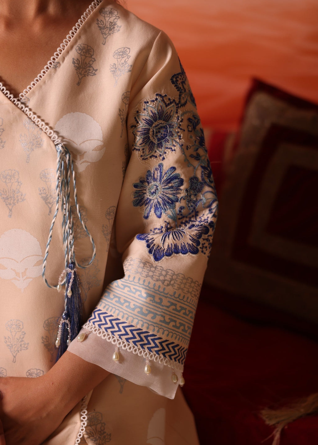 Ruby Suleiman Gilded Core Peach Women 3pcs