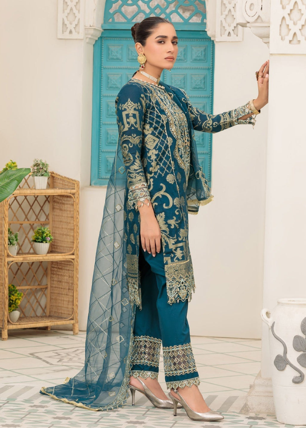 Zuri ZAVEAH JK 11 TEAL Women 3pcs