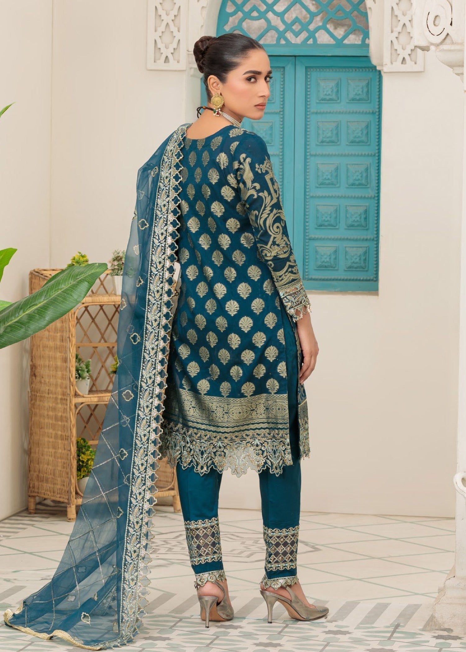 Zuri ZAVEAH JK 11 TEAL Women 3pcs