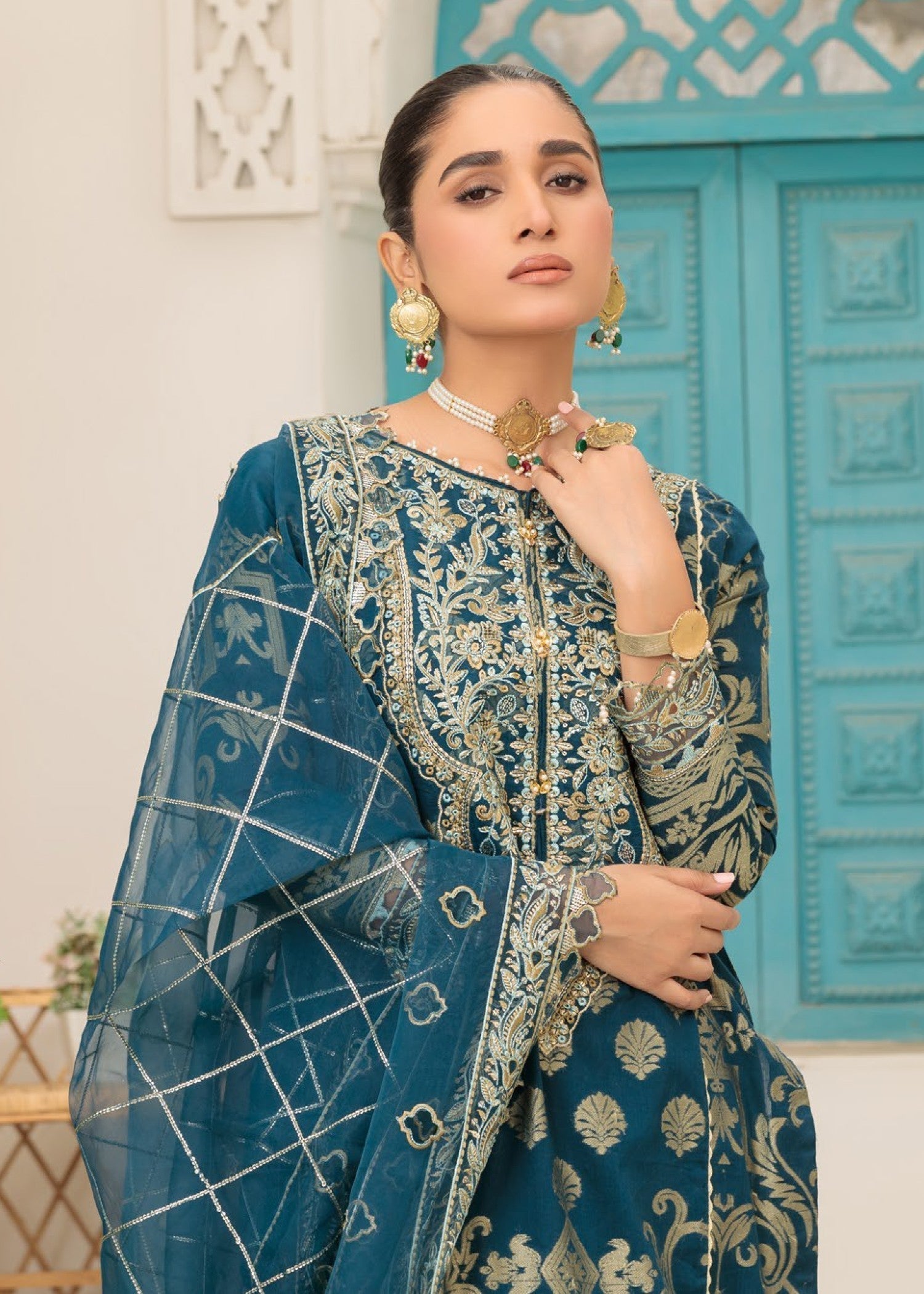 Zuri ZAVEAH JK 11 TEAL Women 3pcs