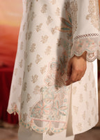 Ruby Suleiman Silk Vein White Women 3pcs