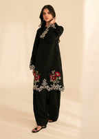 The Turkish Wear TREND SETTER FARSHI SHALWAR KURTA SET Women 2pcs