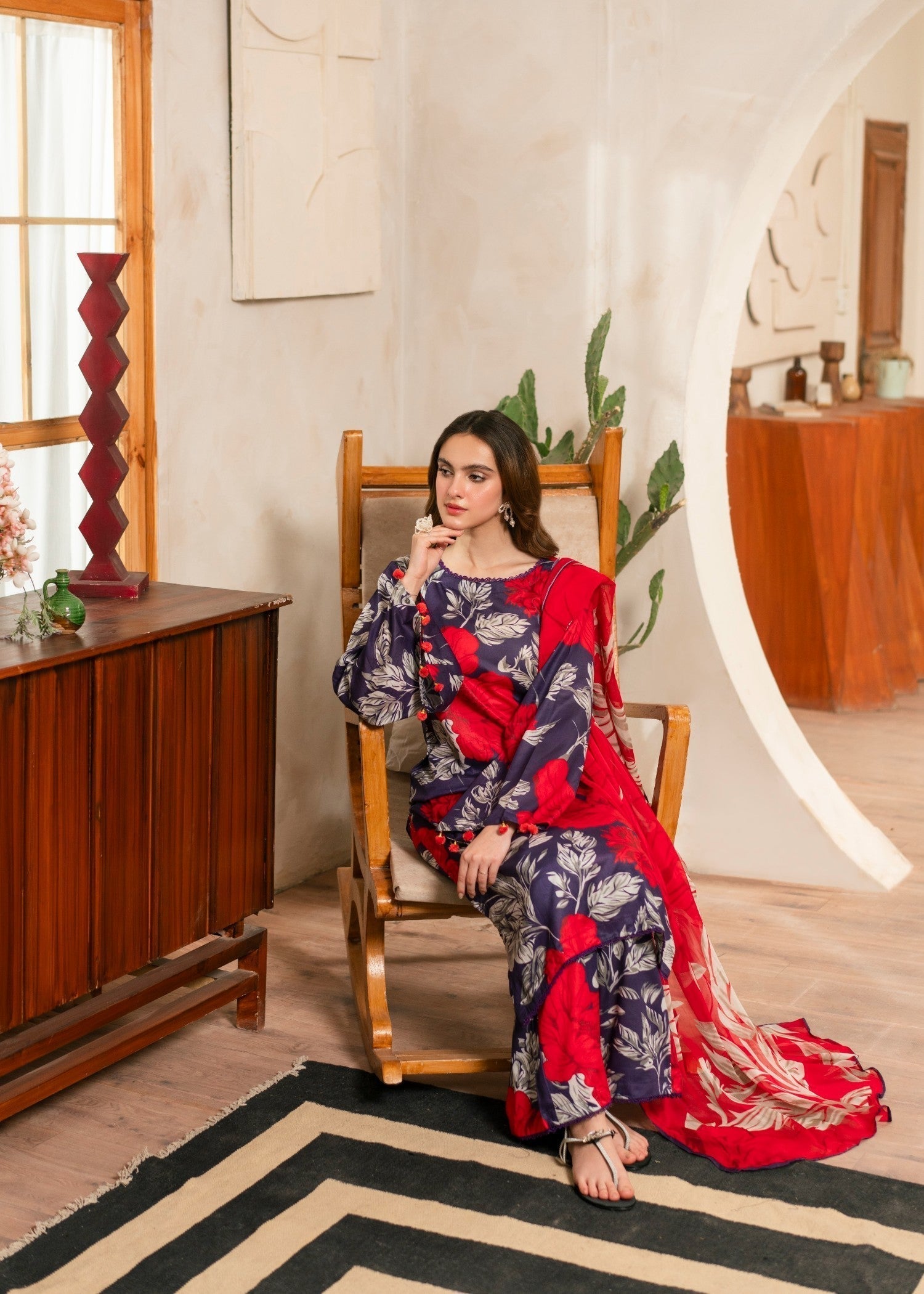 Feathers GARNET Women 3pcs