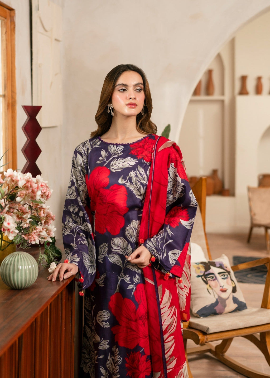Feathers GARNET Women 3pcs