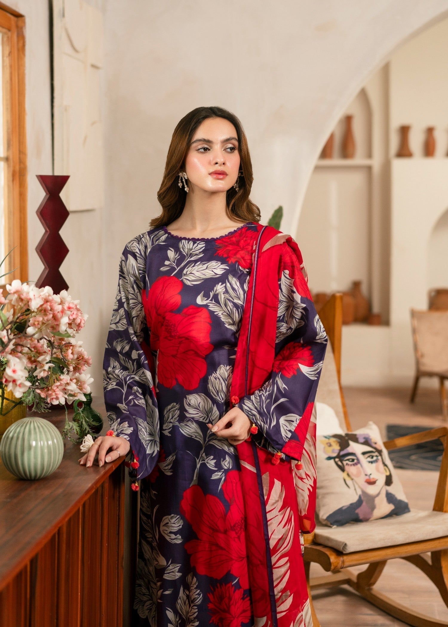 Feathers GARNET Women 3pcs