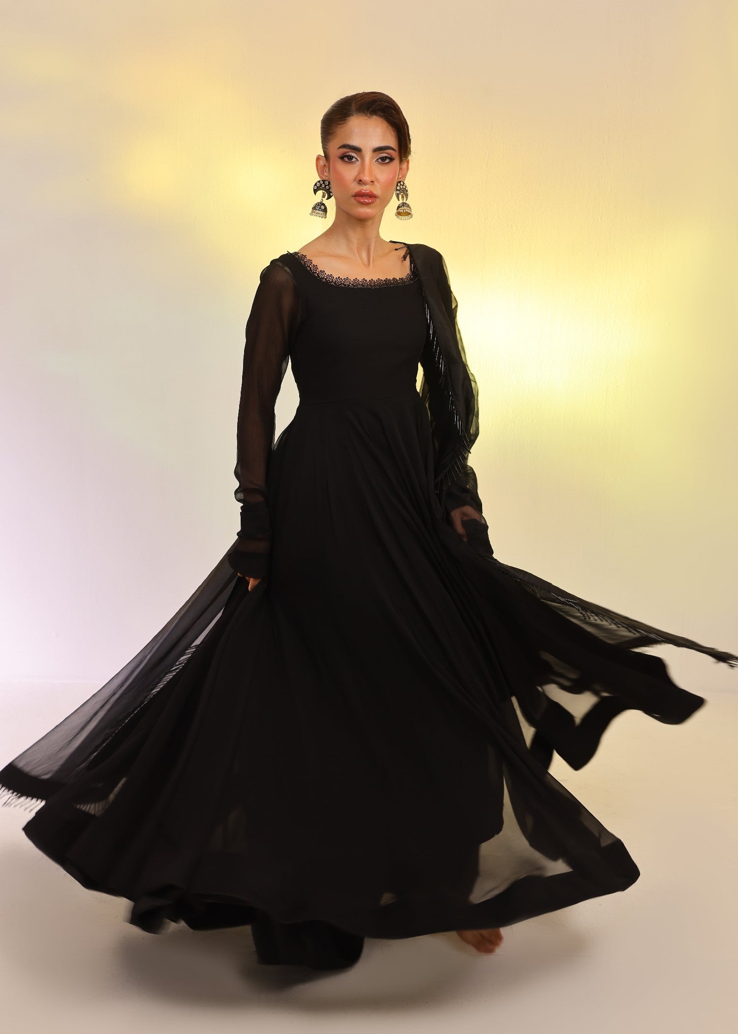 Ripret Black kalidar Women 2pcs