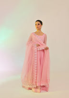 Ripret Pink Tier Pishwas Women 2pcs