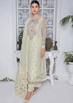 Ridah Naeem Ivory Blossom Women 2pcs