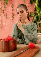 The Turkish Wear JENIFER LAWN KURTA SET Women 2pcs