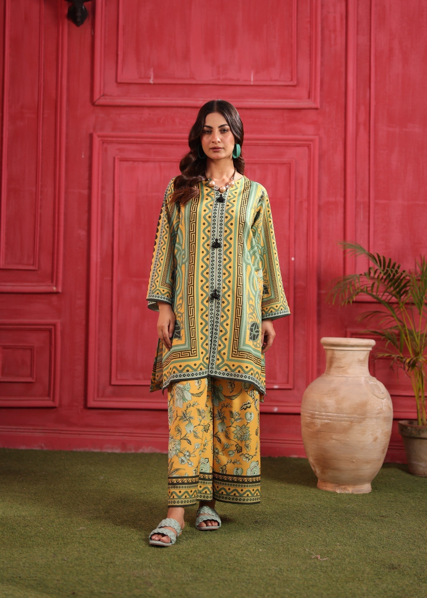Ruby Suleiman Wild Bloom Yellow Women 2pcs