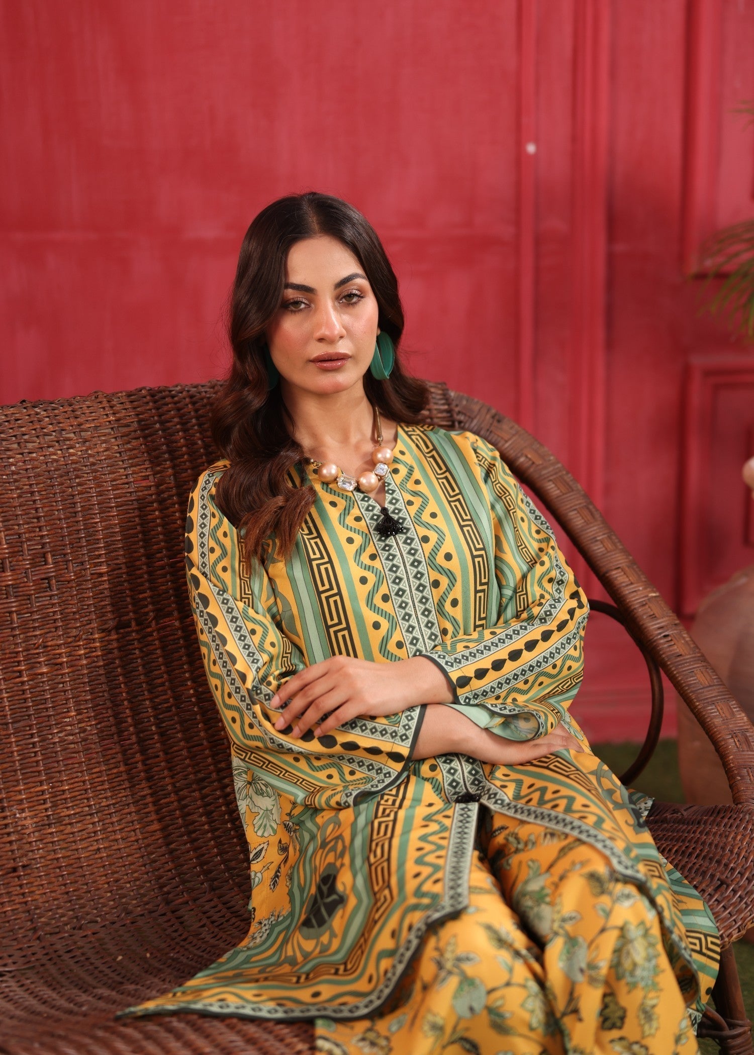 Ruby Suleiman Wild Bloom Yellow Women 2pcs