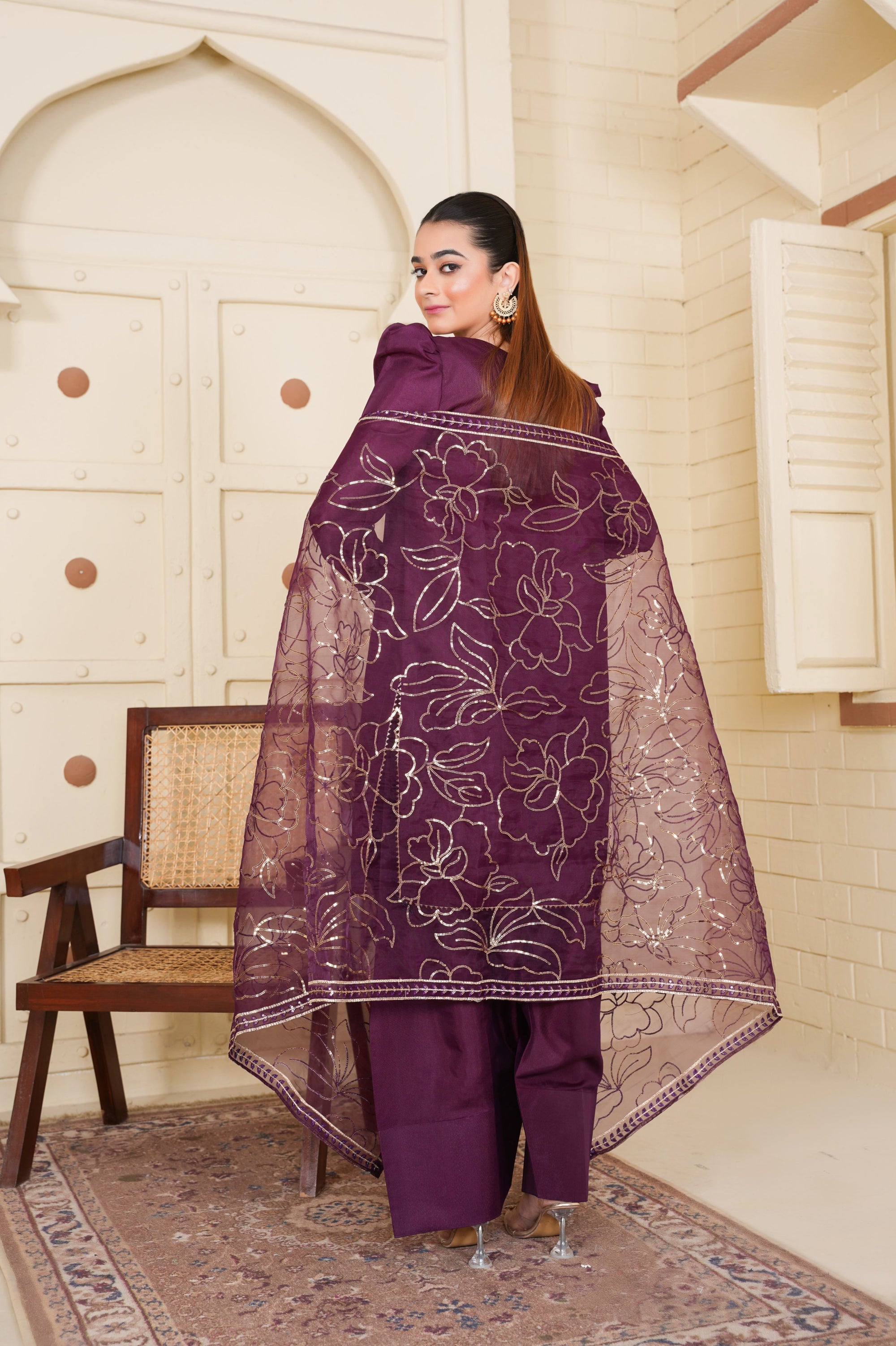 Laal Clothing TLC 023 Farshi Shalwar Women 3pcs