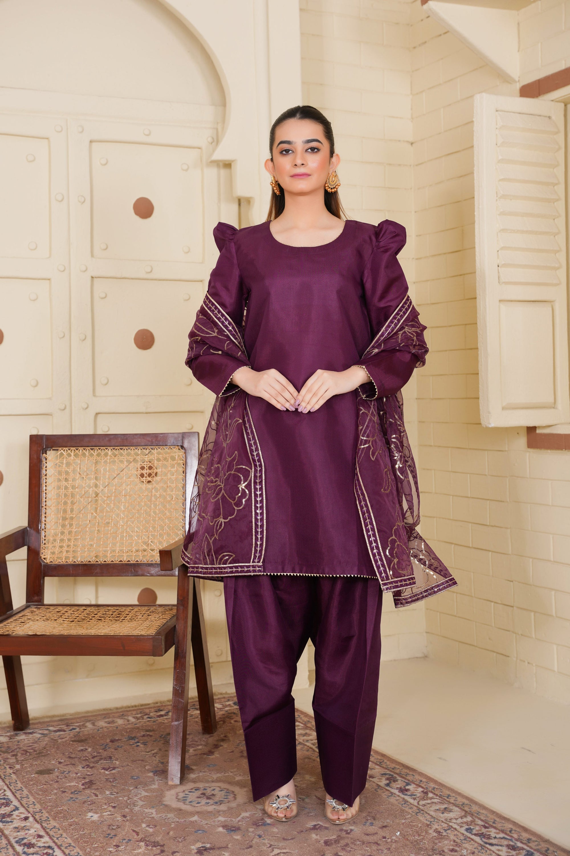 Laal Clothing TLC 023 Farshi Shalwar Women 3pcs