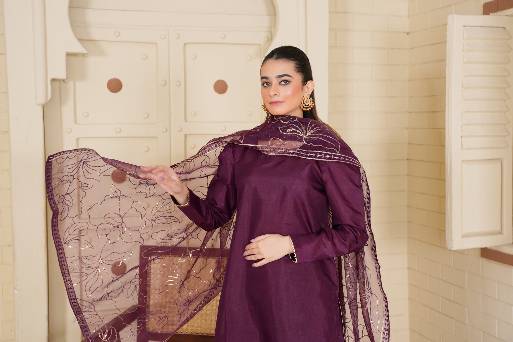 Laal Clothing TLC 023 Farshi Shalwar Women 3pcs