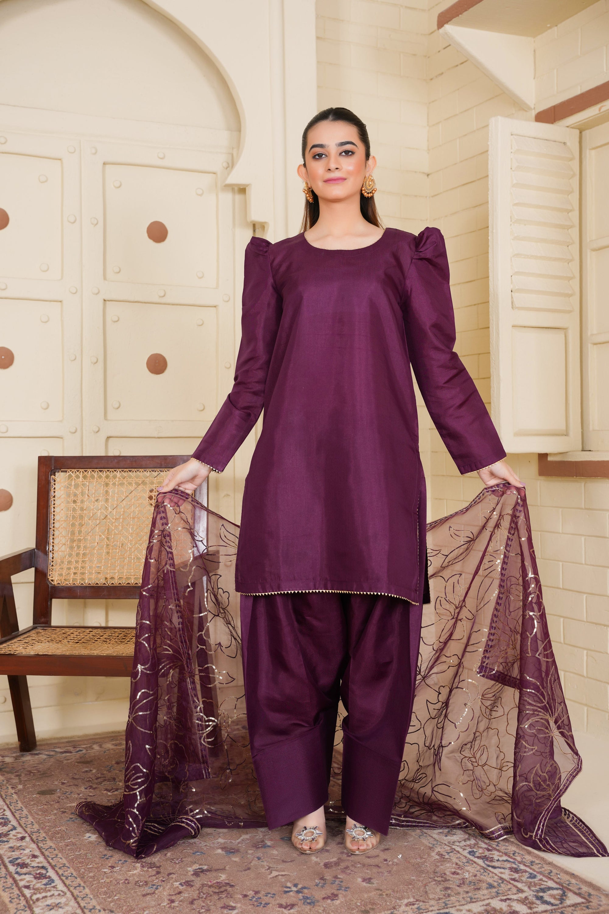 Laal Clothing TLC 023 Farshi Shalwar Women 3pcs