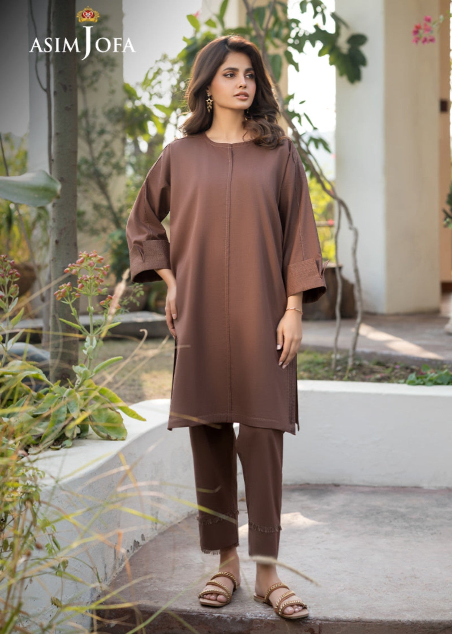 Asim Jofa AJPB 110 DYED CAMBRIC Women 2pcs