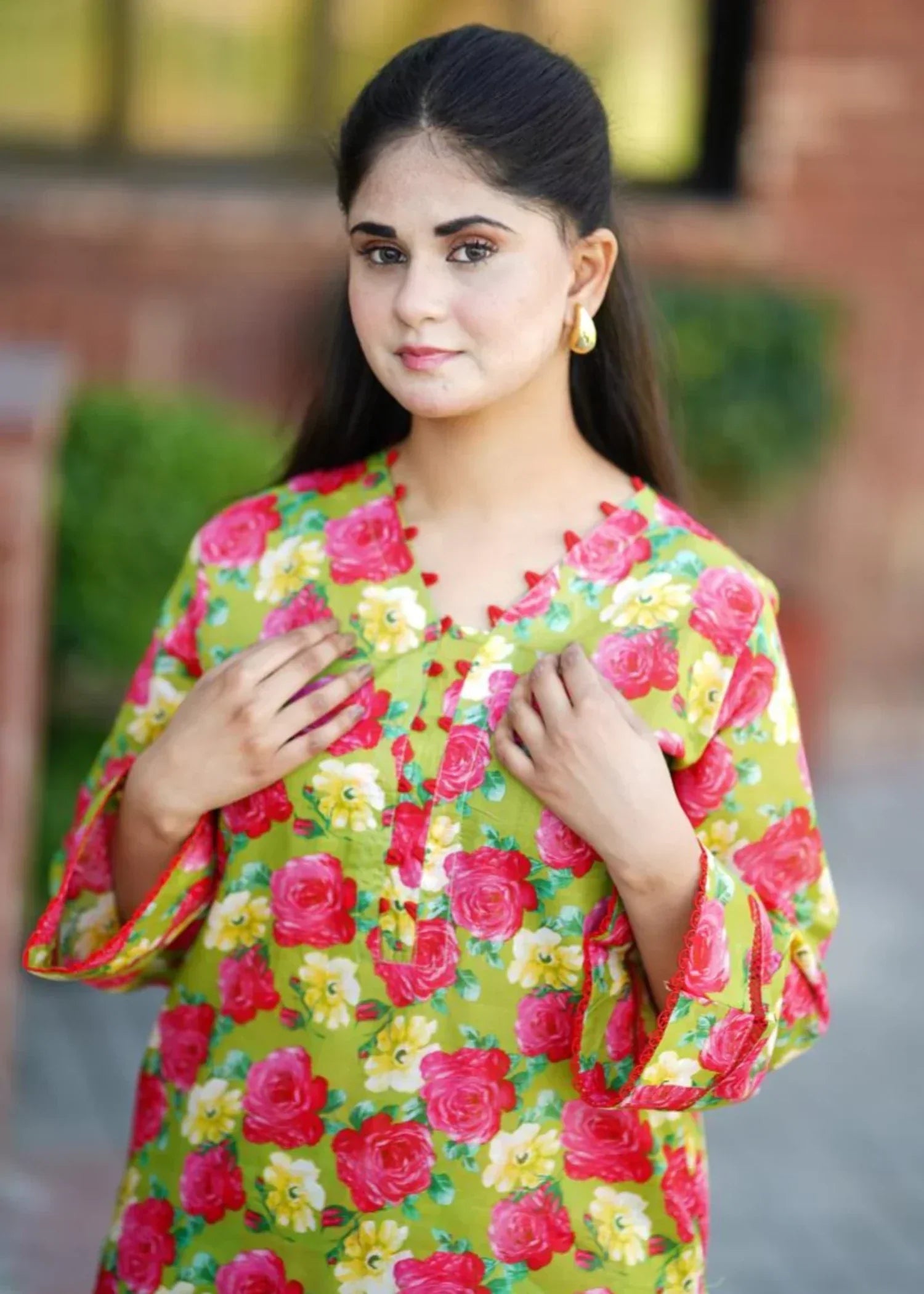 Amna Ali Nawaz Co Ord Set Lawn HIRA Women 2pcs