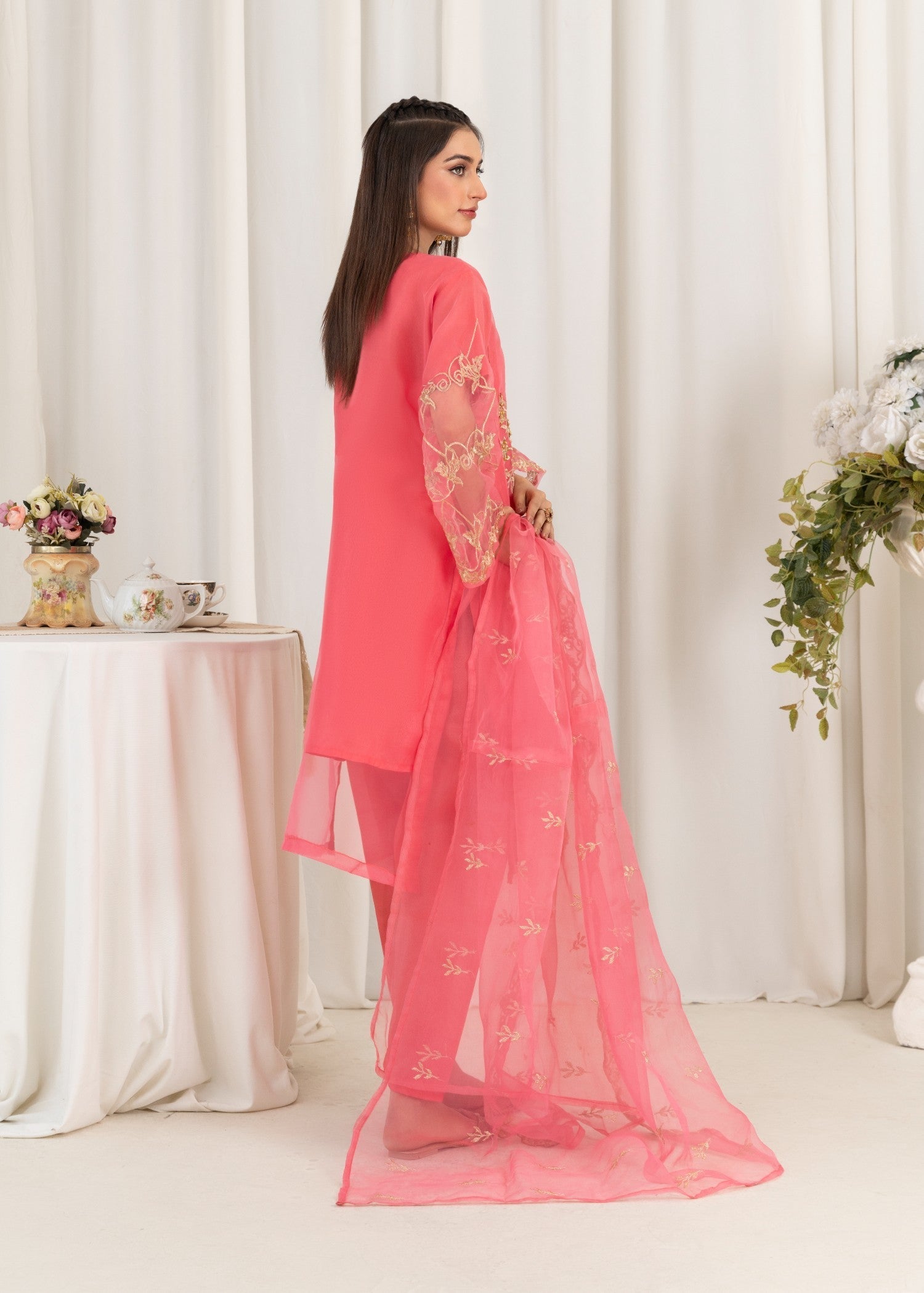 Shefoze Clothing Fancy embroidery Women 3pcs