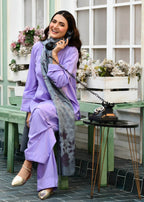 Tng (The Next Generation) Rooja Co Ord Set | Lilac Women 2pcs