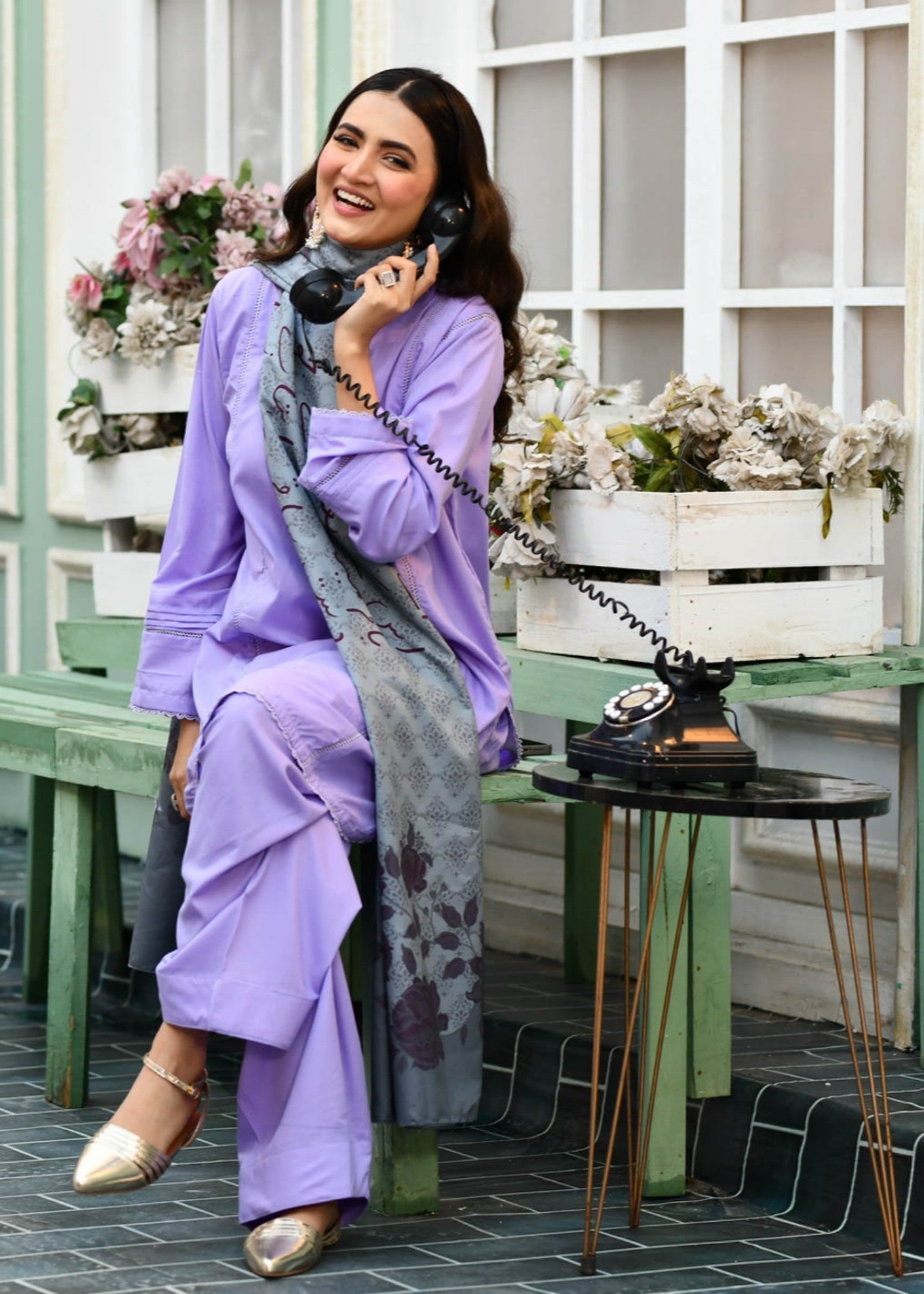 Tng (The Next Generation) Rooja Co Ord Set | Lilac Women 2pcs