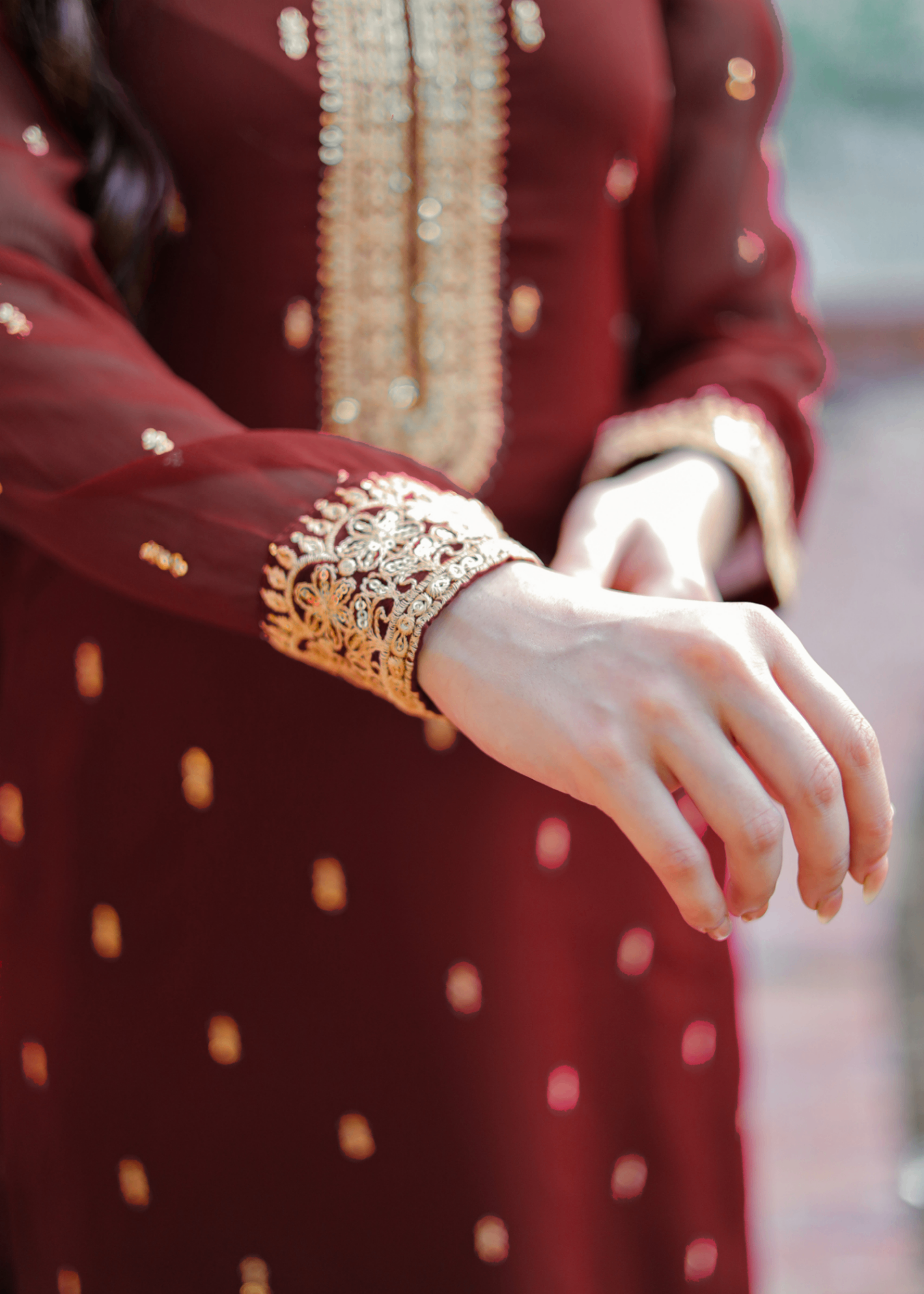 Abaan Zohan Ada Maroon Women 3pcs