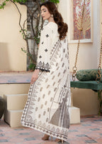 Sahibas By Mirza Nida White Women 3pcs