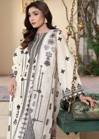 Sahibas By Mirza Nida White Women 3pcs