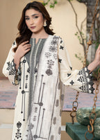 Sahibas By Mirza Nida White Women 3pcs