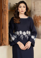 Sahibas By Mirza Paras Navy Women 2pcs